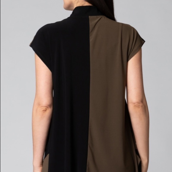 JOSEPH RIBKOFF
Tunic Style 193080. Size 8 Black & Beige - Picture 5 of 8